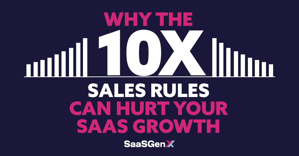 Discover why the 10x sales rule might harm your SaaS business. Learn the key pitfalls of unsustainable growth and how to scale smartly for long-term success.